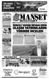KAHRAMANMARAŞ MANŞET