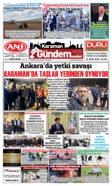 KARAMAN GÜNDEM